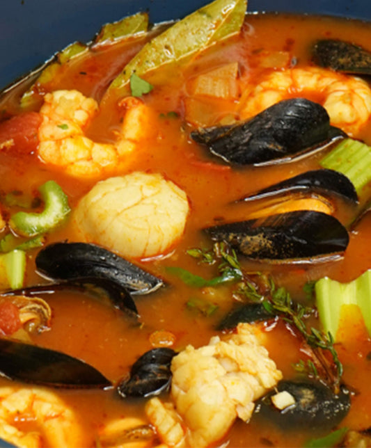 Cocotte de la mer façon bouillabaisse