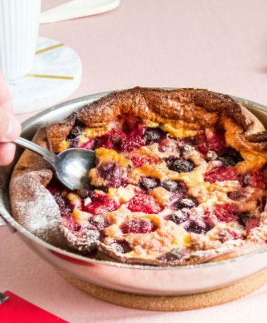 Clafoutis fruits rouges