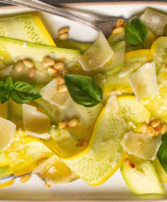 Salade courgettes, parmesan et citron