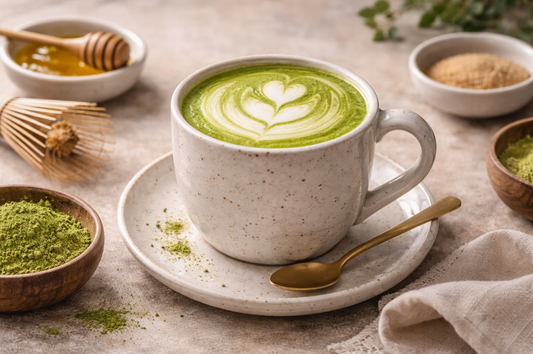 matcha dans une tasse