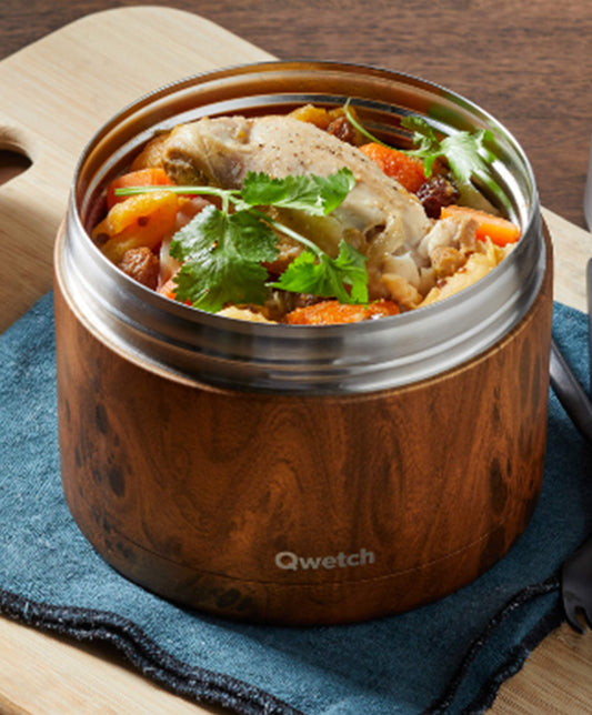 Tajine poulet, fruits secs et carottes