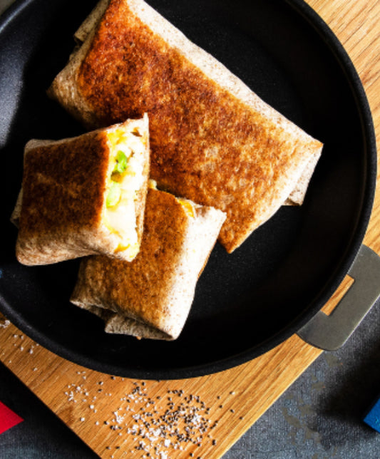 Wrap de poulet avocat et cheddar