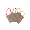 Tablier en coton pour femme Léopard Yellow Les Tabliers de Julie Andrieu