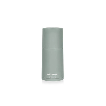Moulin à épices et râpe en acier inoxydable vert sauge de 12cm Microplane