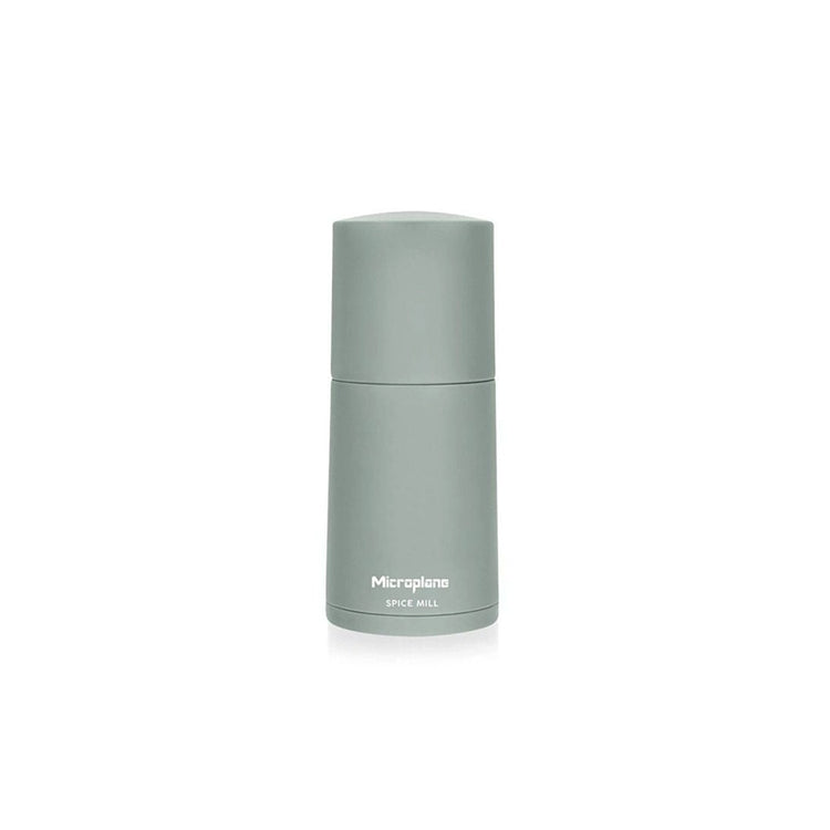 Moulin à épices et râpe en acier inoxydable vert sauge de 12cm Microplane
