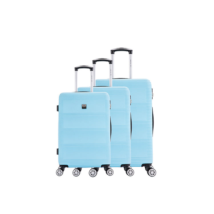 Set de 3 valises 8 roues ABS Ciel France bag