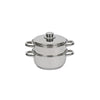 Combiné Cuit Vapeur en Inox 24 Cm 9.5 L Artame
