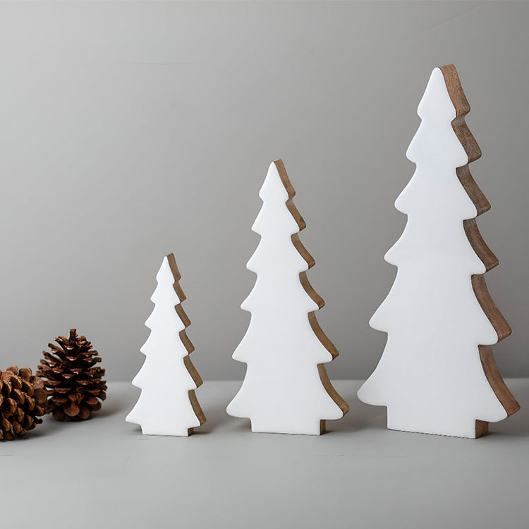 Sapin en bois manguier et émail L Be Home