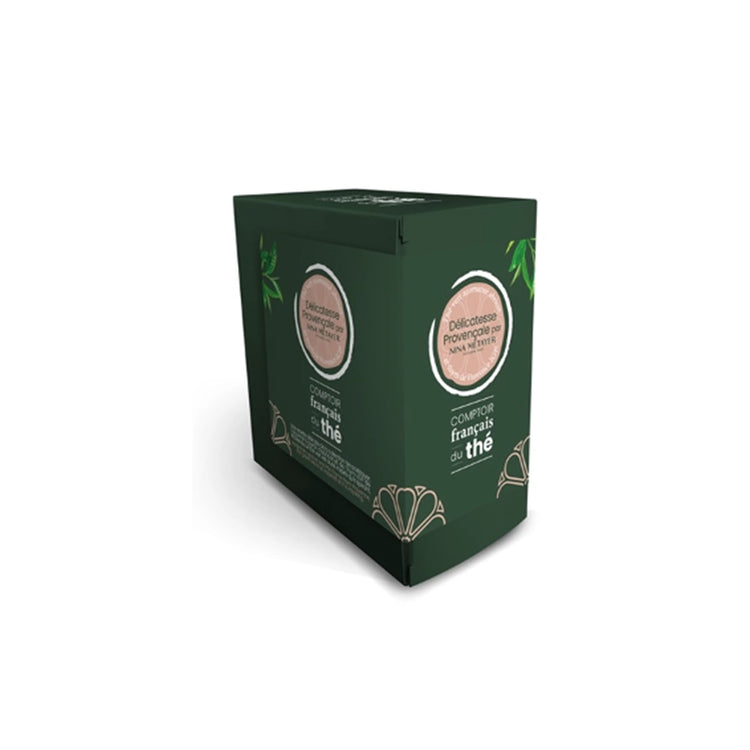 Boîte de 20 sachets de thé vert Provençale Comptoir Français du Thé