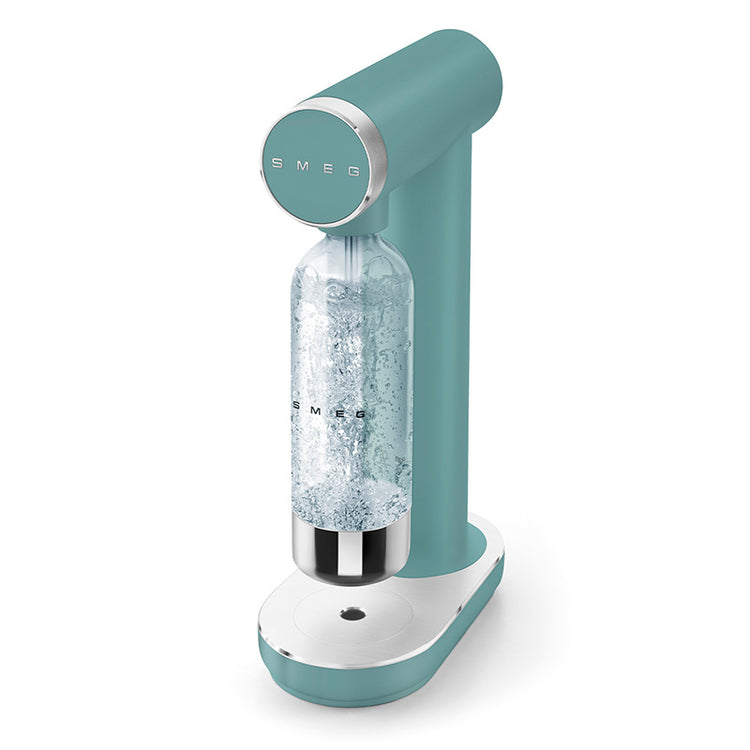 Machine à eau gazeuse Vert Émeraude Collezione Smeg