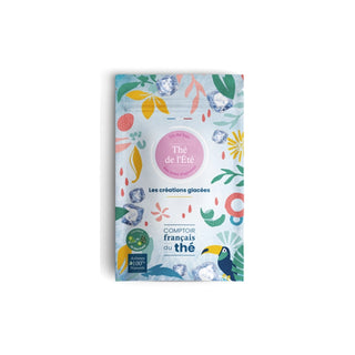 Doypack de 10 sachets de thé glacé d’été Comptoir Français du Thé