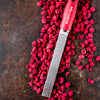 Râpe zesteur en acier inoxydable de 32.5cm rouge grenade Premium Microplane