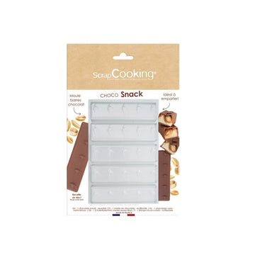 Moule Semi-Rigide Choco Snack Scrapcooking
