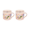 Coffret de 2 tisanières en porcelaine 40cl Celeste Table Passion