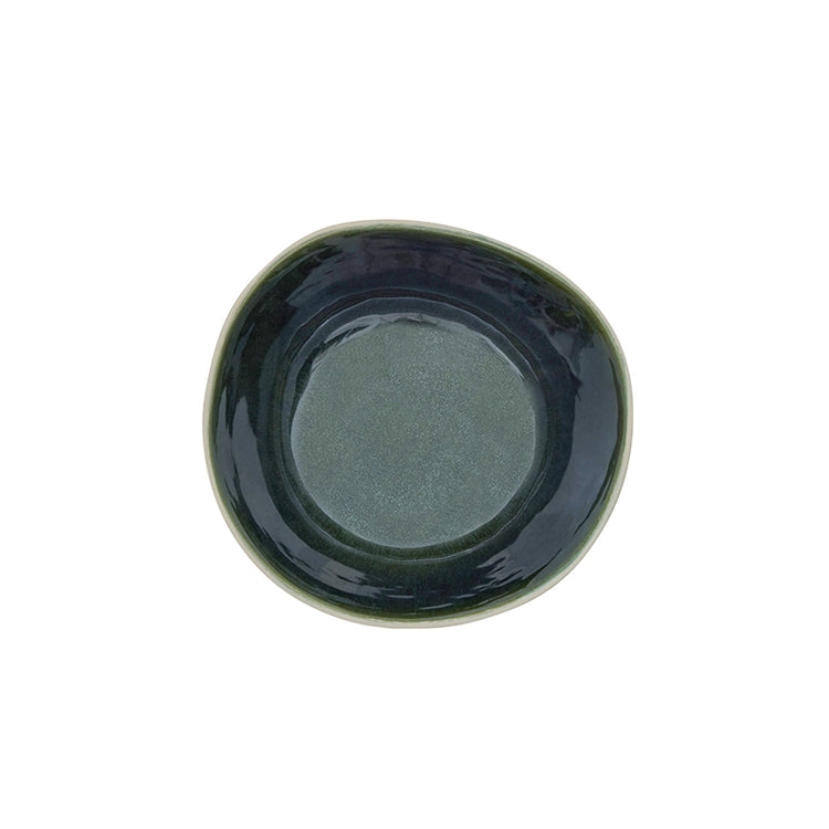 Assiette creuse verte de 19cm Wonja Atmosphera