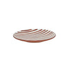 Assiette à dessert en porcelaine 20,3 cm rouille Mykonos Pomax