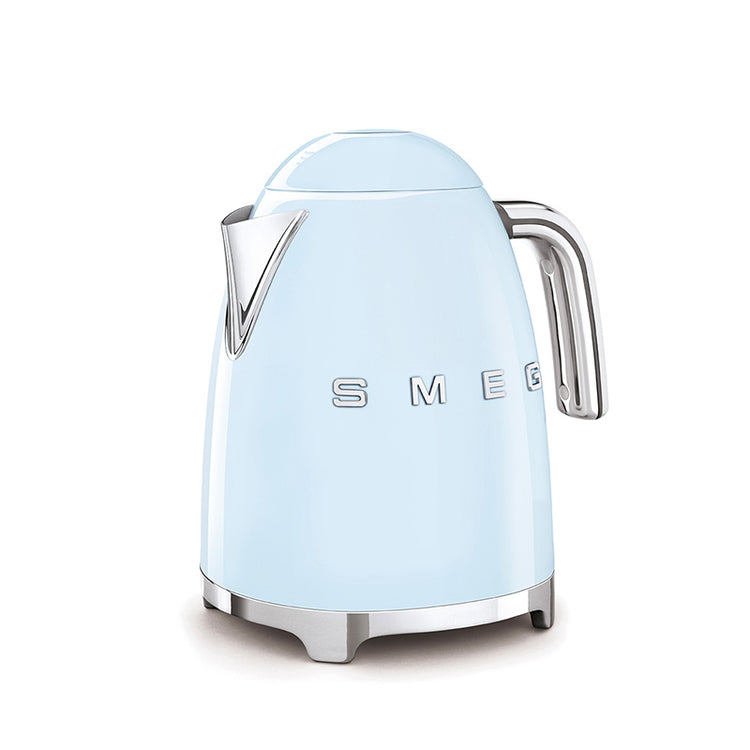 Bouilloire électrique 1,7 L Bleu Azur Années 50 Smeg