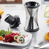 Taille-légumes XL en inox avec 2 largeurs de spirale noir Spirelli Gefu