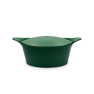 Cocotte personnalisable en métal 33 cm fougère L'Incroyable Cookut