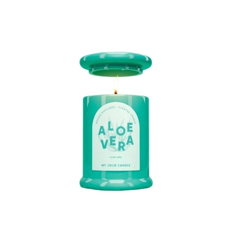 Bougie parfumée Cire végétale Aloé 150 g Vert Salade Les Trendy Maison Berger