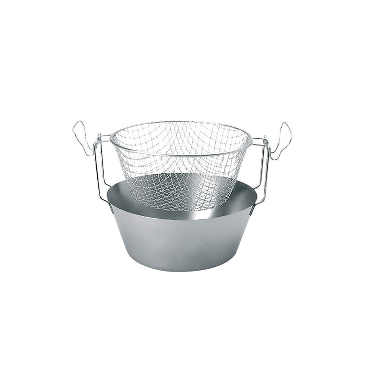Friteuse à Fond Thermique en Inox 26 Cm Artame