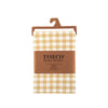 Nappe de 150x250 en coton jaune Gingham Tiseco