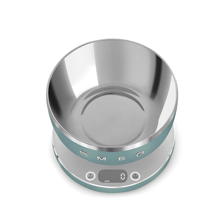 Balance de cuisine Vert Émeraude Mat Collezione Smeg