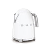 Bouilloire électrique 1,7 L Blanc Années 50 Smeg