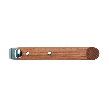 Poignée en inox et bois de hêtre Casteline Cristel