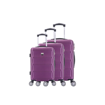 Set de 3 valises 8 roues ABS Prune France bag