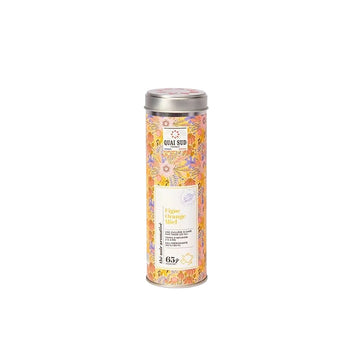 Boîte thé noir figue orange miel 65 g Quai Sud