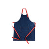 Tablier en coton pour femme Denim Pink Les Tabliers de Julie Andrieu