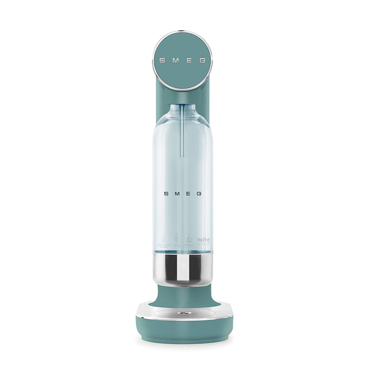 Machine à eau gazeuse Vert Émeraude Collezione Smeg