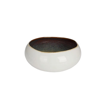 Coupelle en porcelaine de 16 cm ivoire Splash Cosy & Trendy