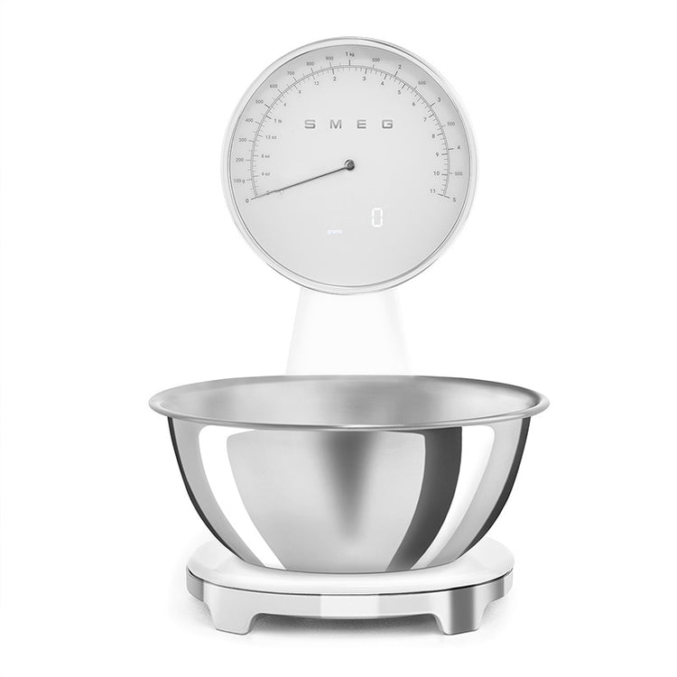 Balance de cuisine Blanc Brillant Collezione Smeg