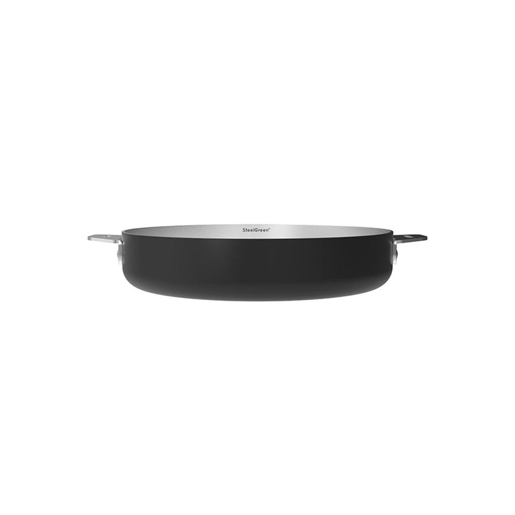 Poêle en inox 28 cm graphite La Merveilleuse Cookut