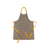 Tablier en coton pour femme Léopard Yellow Les Tabliers de Julie Andrieu
