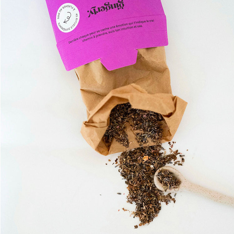 Infusion en vrac 70g J'ouvre mon 3ème œil Gingerly