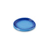Repose-cuillère ovale en grès de 16 cm azur Le Creuset