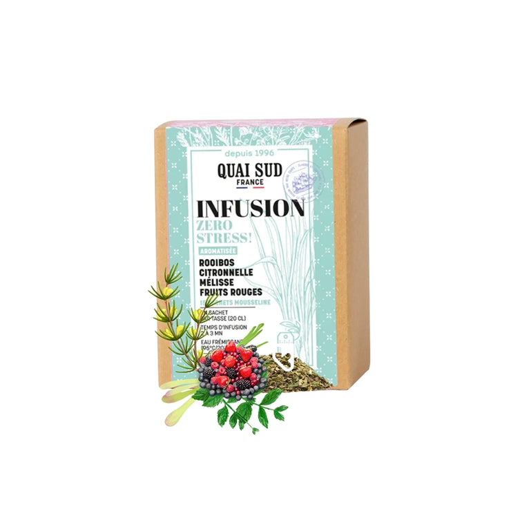 Infusion Zéro Stress 15 sachets Quai Sud