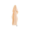 Torchon en coton jaune 50x70 Gingham Tiseco
