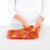 Moule à donuts en silicone antiadhésif de 6 cavités noir Lékué