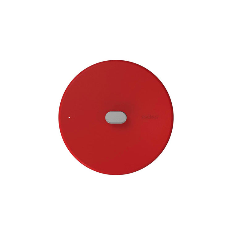 Couvercle en inox 20 cm rouge La Merveilleuse Cookut