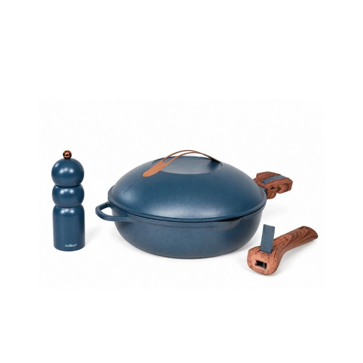 Coffret Poêle multifonction La Fabuleuse 28cm myrtille Cookut