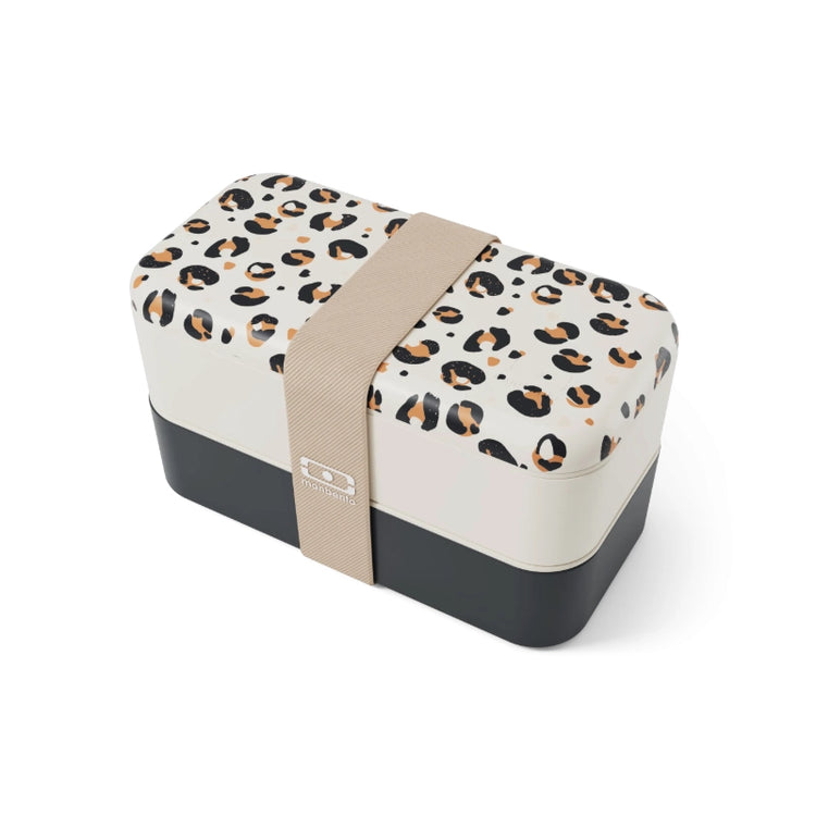 Lunch box Bento Original Graphic Leopard Monbento