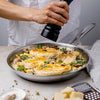 Poêle en inox 28 cm Castel'Pro Ultraply Cristel