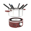 Appareil à fondue rouge Meuuuuh Piment Little Balance