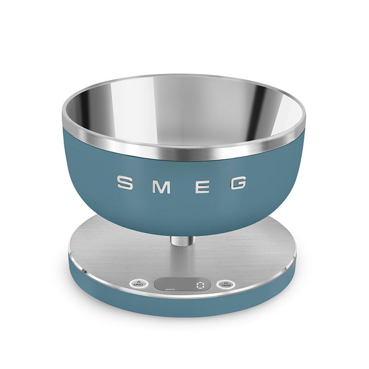 Balance de cuisine Bleu Orage Mat Collezione Smeg