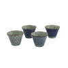 Coffret de 4 tasses à espresso en porcelaine Mashiko Tokyo Design
