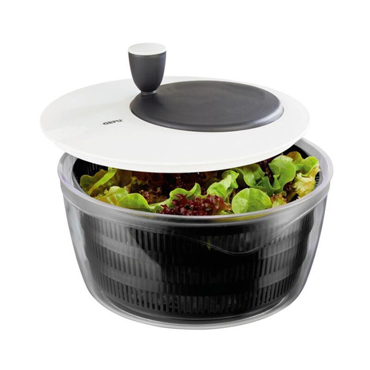 Essoreuse à salade de 3L en plastique durable gris Rotare Gefu